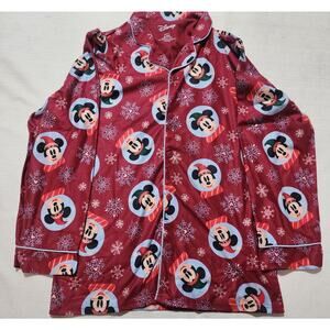 Disney Mickey mouse and Minnie Christmas Pajamas set women's small